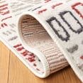 thumbnail image 5 of Safavieh Pyramid Kiersten Geometric Area Rug, Ivory Gray/Rust, 9' x 12', 5 of 11
