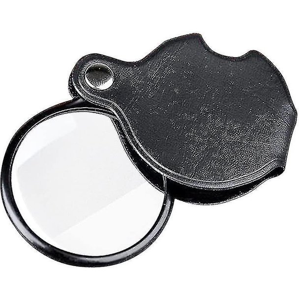 Mini lupa de bolsillo 20x Lupa de joyería de mano plegable