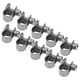 thumbnail image 2 of Abrazaderas De Manguera De Acero Inoxidable, 10 Piezas Mini Abrazadera De Tubo De Línea De Combustible De 6 Mm A 20 Mm, A Prueba De Herrumbre, Bordes Lisos, Fácil Instalación, 2 of 7