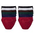 thumbnail image 2 of 12 PCS Mens Underwear 100% Cotton Bikinis Briefs Size Small 28-30 Lined Knocker, 2 of 4