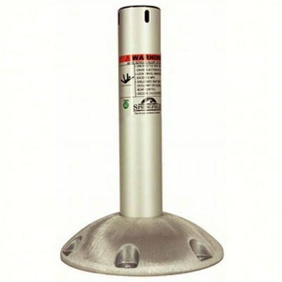 Springfield 2-3/8" Series Explorer Fixed Height Locking Pedestal, Satin Finish