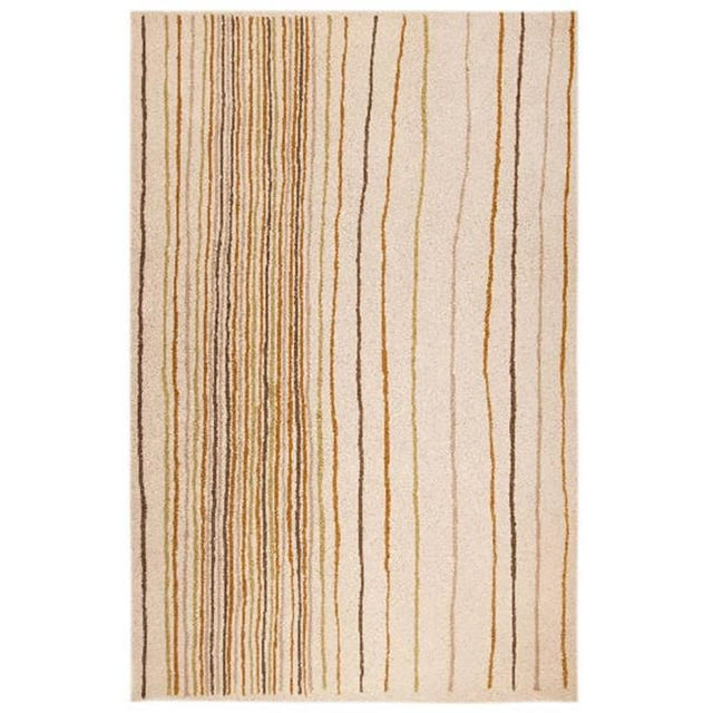 M A Trading NOVLINNAT052076 Nova 2023 5.17 ft. x 7.5 ft. Hand Tufted Rug - Grey-Natural