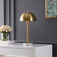 thumbnail image 5 of SAFAVIEH Talon 20 in. Mid-century Brass Metal Table Lamp with Brass Shade, 5 of 6
