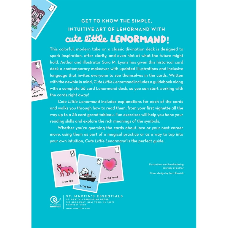 Cute Little Lenormand: Easy, Intuitive Fortune Telling with