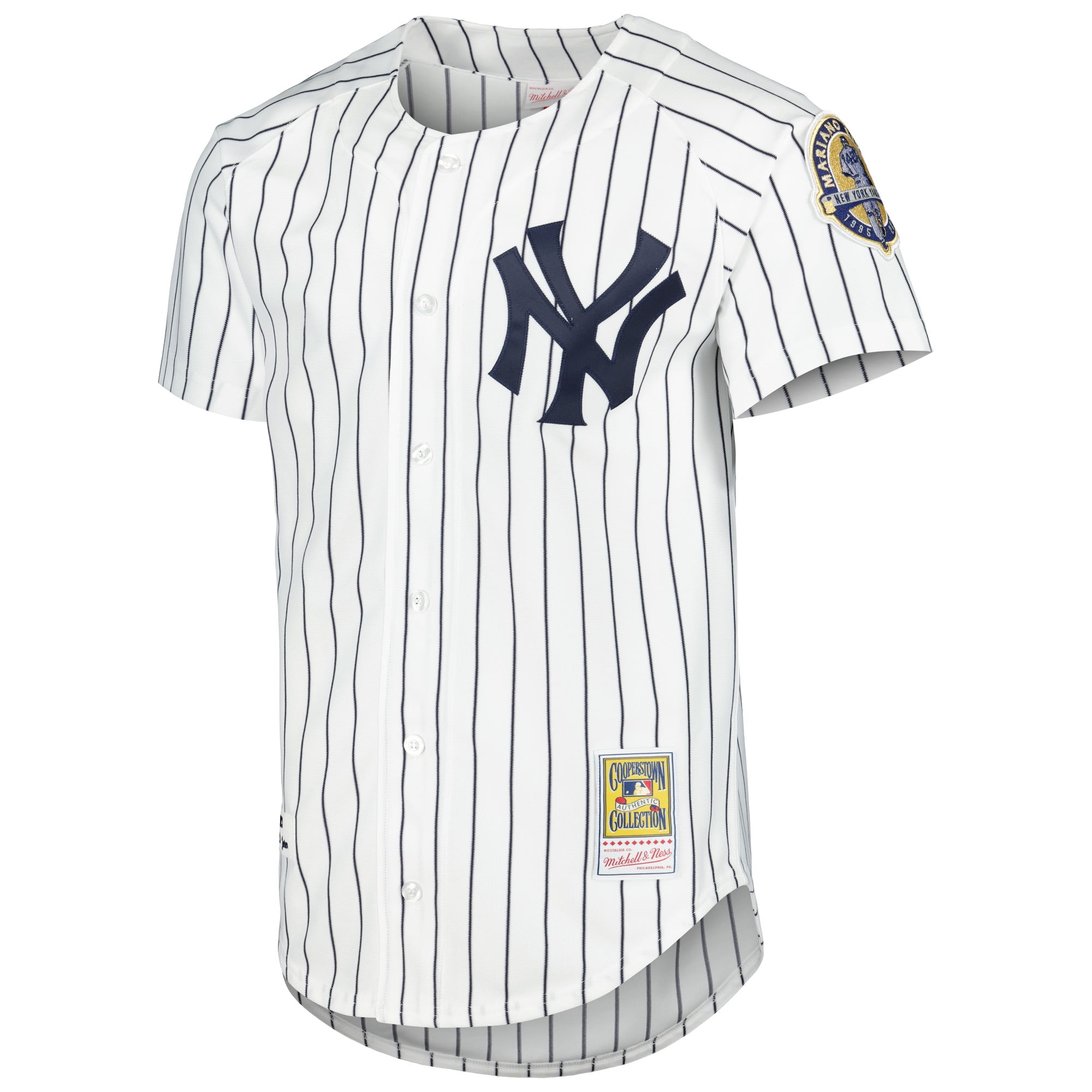 Men's Mitchell Ness Derek Jeter White New York Yankees
