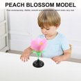 thumbnail image 3 of MasteelfCA Plastic Peach Blossom Model Realistic Floral Plant Model Biology Teaching Instrument, 3 of 8