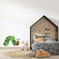 thumbnail image 2 of Very Hungry Caterpillar Artwork Design for Nursery Vinyl Wall Decal - Cute Colorful Drawing of a Green Bug Art for Kid's Bedroom Wall Decoration - 36" x 21", 2 of 5