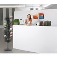 thumbnail image 3 of Safco Mesh Desk Organizer - 8.3" Height X 12.5" Width X 11.3" Depth - 5 Compartment[s] - Steel - Black (3256BL), 3 of 3
