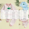 thumbnail image 4 of mgoYE Toddler Baby Boy Clothes Cute Set Long Sleeve Sweatshirt Pullover Top Pant Fall Winter Outfits, 4 of 7