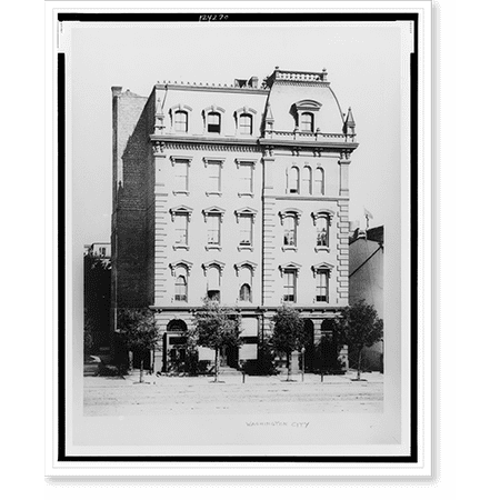 Historic Print, Freedman's Savings Bank, Pennsylvania Ave. and Madison Pl., N.W. - 2, 18" x 24"