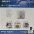 Tiger 5.5 Cup Floral White Rice Cooker & Warmer