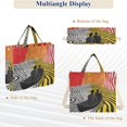 thumbnail image 6 of FORMRS Womens Corduroy Tote Bag Crossbody Shoulder Handbag with Pocket, Abstract Boat, 6 of 7
