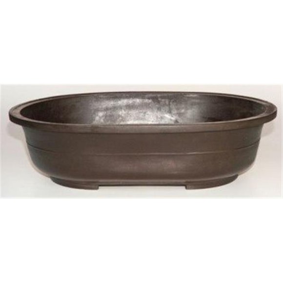 Pot Bonsaï en Mica Brun - Ovale