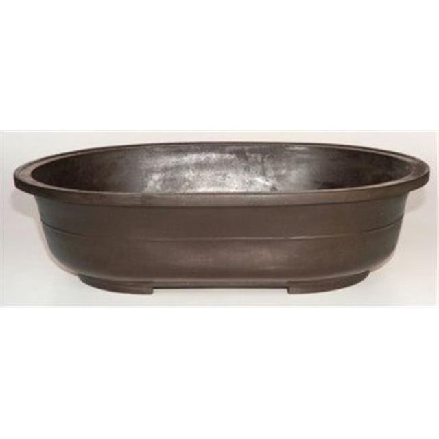 Pot Bonsaï en Mica Brun - Ovale