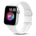 thumbnail image 1 of Correa deportiva TreasureMax compatible con Apple Watch de 38 a 49 mm, color blanco, 1 of 6