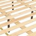 thumbnail image 3 of Pemberly Row Coastal Wood Cal King Bed in Light Brown Glaze Finish, 3 of 12
