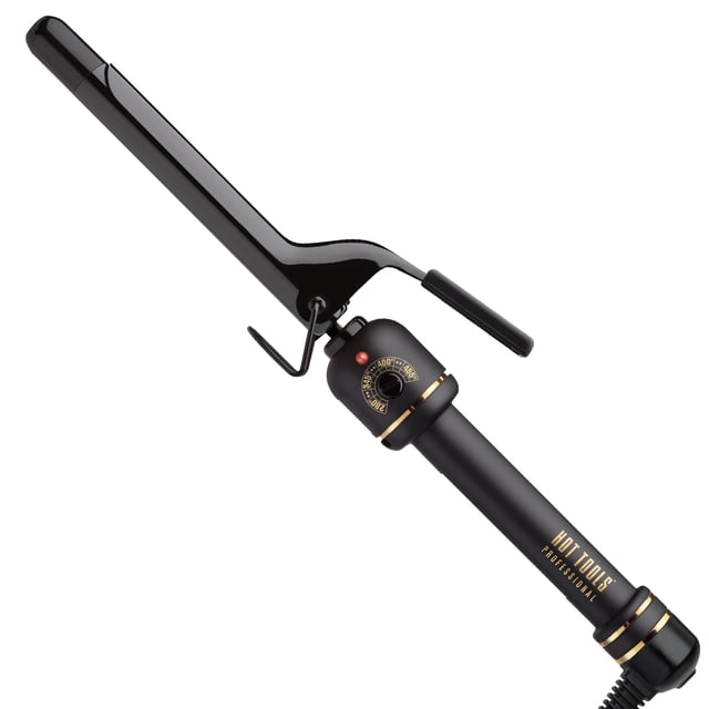 Rizador HOT TOOLS Pro Artist, negro y dorado, barril de 3/4 pulgadas
