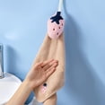 thumbnail image 2 of Toalla de mano de cocina, paño de baño de secado rápido, toalla de cocina suave, paño de mano para platos B-Caqui, 2 of 8