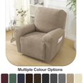thumbnail image 2 of Fundas para sillones reclinables NORTHERN BROTHERS de 1 plaza con bolsillos, 2 of 6