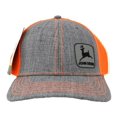 thumbnail image 2 of John Deere Gorra Original Gris con Naranja Fosfo de Malla, 2 of 2