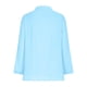 thumbnail image 5 of Camisa gris para mujer,Blusa tipo túnica de lino con cuello en V para mujer, manga larga, corte holgado, informal, para verano, ideal para el hogar, sopatenor, 5 of 9
