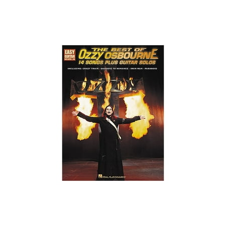 Hal Leonard The Best of Ozzy Osbourne Easy Guitar Tab