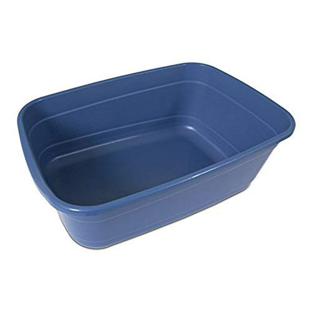 Petmate Giant Litter Pan HighCapacity Cat Litter Box Blue Mesa Color