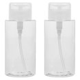 thumbnail image 1 of BRIGHTFUFU 2pcs prensa la botella de la bomba desmaquillante botellas de botellas de esmalte de esmalte de uñas dispensador de 300 ml, 1 of 8