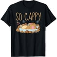 thumbnail image 1 of So Cappy Funny Capybara Happy Chill Relax Fun - Camiseta para niños y niñas, 1 of 2