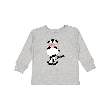 

Inktastic Cow-moo. Gift Toddler Boy or Toddler Girl Long Sleeve T-Shirt