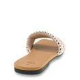 thumbnail image 3 of Time and Tru Women's Woven Slide Sandal, 3 of 5