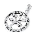 thumbnail image 1 of Family Tree 925 Sterling Silver Pendant Jewelry, 1 of 2