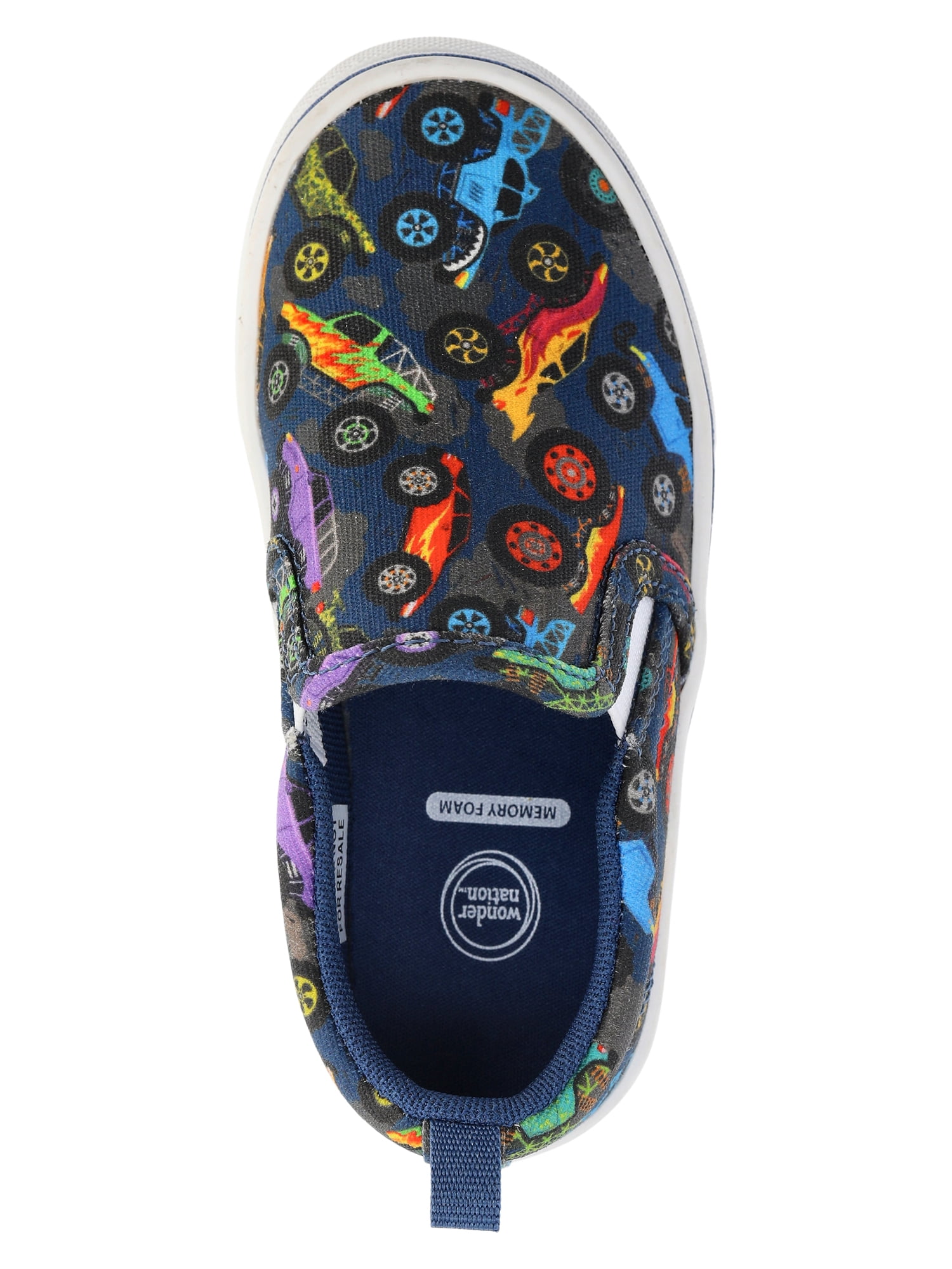 Wonder Nation Baby Boys Casual Slip On Sneakers