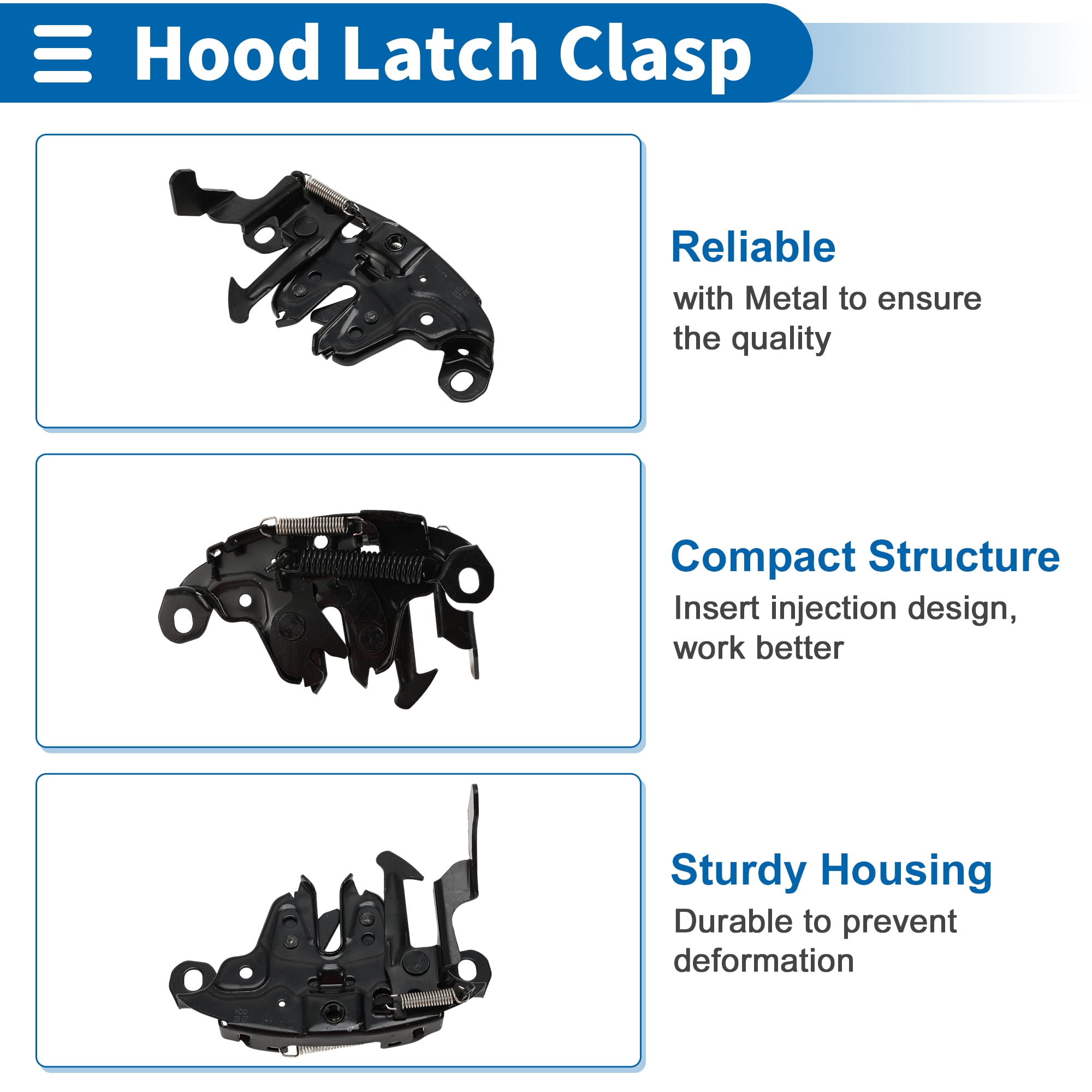 Unique Bargains Hood Latch Assembly for Nissan Sentra 2004-2006 Engine Hood Lock
