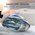 thumbnail image 4 of Yayeee Pillowcase King Size Set of 2 Satin Wrinkle Resistant Pillow Case, Boho Style Sun, 4 of 7