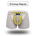 thumbnail image 1 of Ropa interior fisiológica para hombres, calzoncillos de aumento para hombres, pantalones cortos de salud, turmalina, terapia magnética de próstata, 1 of 7