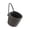 Dark Grey, variant on NovaStitch Small Hanging Storage Basket Woven Wall Mount Basket Under Cabinet Supply Tote Vanity Desk Holder 6.69x6.10x4.72in Pink