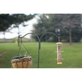 thumbnail image 4 of Ashman 91 Inch Adjustable Shepherds Hook with Twin Hooks 5/8 Inches Thick, Super Strong, Rust Resistant Steel Hook for Hanging Plant Baskets, Bird Feeders, Lanterns, Wind Chimes and use at Weddings, 4 of 5