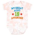 thumbnail image 3 of Inktastic My Great Aunt is Awesome Boys or Girls Baby Bodysuit, 3 of 5