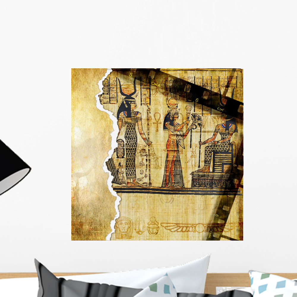 Egyptian Wall Mural by Wallmonkeys Peel and Stick Graphic (18 in H x 18 ...