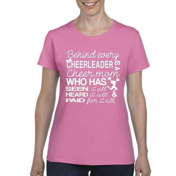 Artix - Women's T-Shirt Short Sleeve - Cheer Mom Cheerleader