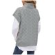 thumbnail image 4 of Camiseta Sin Mangas Para Mujer, Camisetas Sin Mangas Con Cuello en V, Suéter Sólido de Punto Multicolor, Chaleco Informal A La Moda Y Chaqueta, Abrigo, Tops Odeerbi  ODB168821, 4 of 6