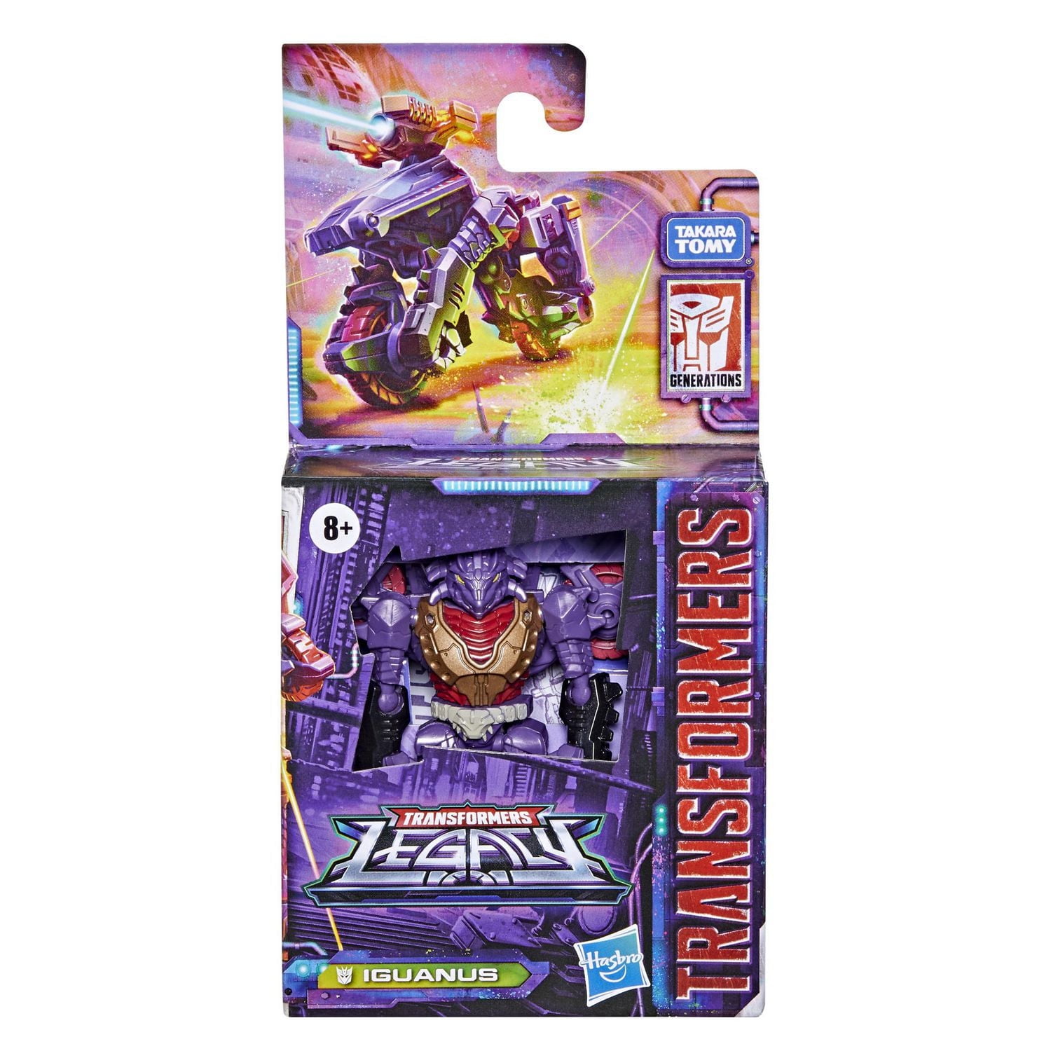 Transformers Toys Generations Legacy Core Iguanus Action Figure - Kids Ages 8 and Up, 3.5-inch