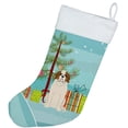 thumbnail image 2 of Carolines Treasures BB4160CS Merry Christmas Tree Saint Bernard Christmas Stocking, 2 of 2