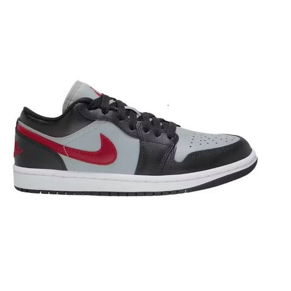 Women's Air Jordan 1 Low Wolf Grey/Gym Red-Black-White (DC0774 062) - 10.5