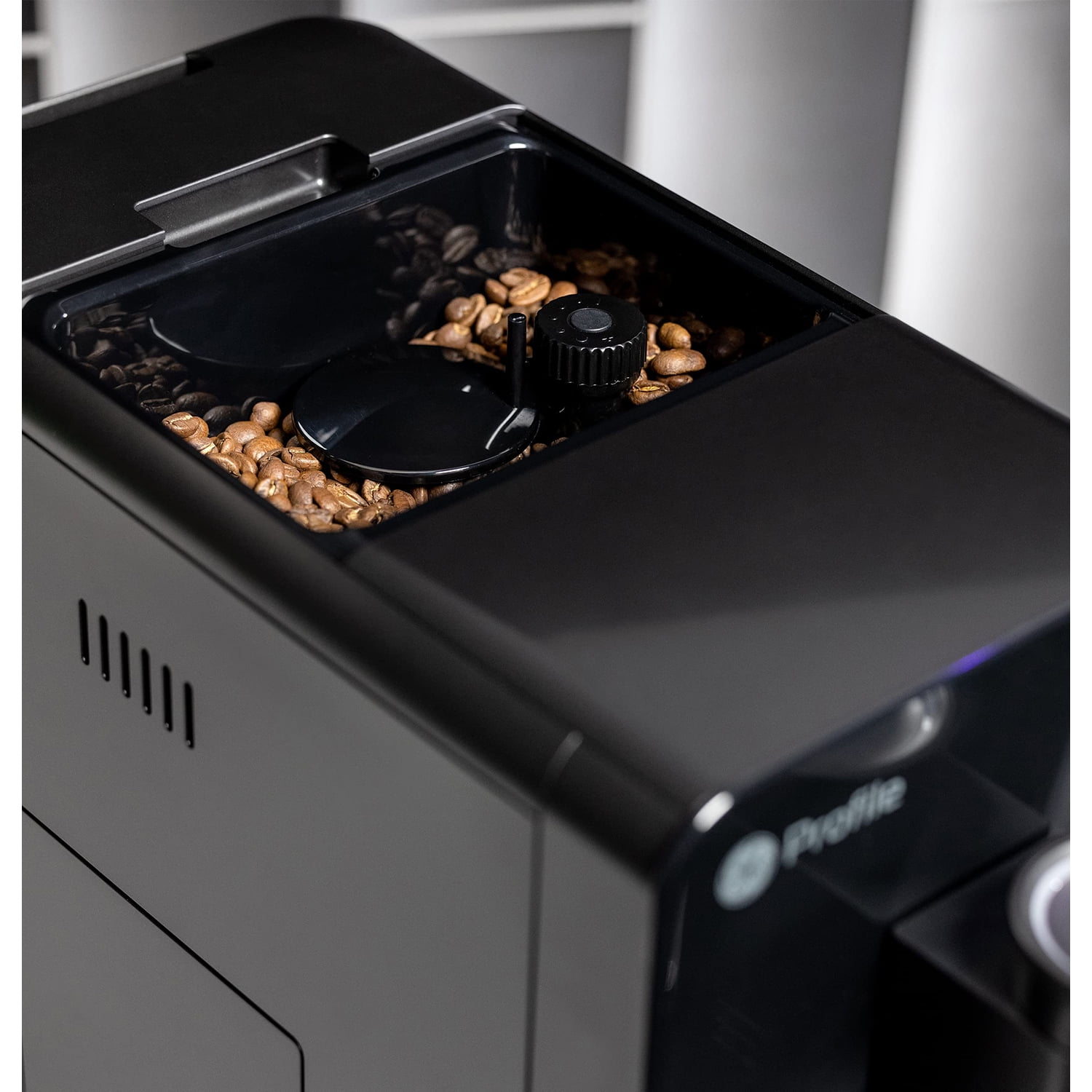 GE Profile Automatic Espresso Machine, One-Touch Brew (Black)