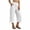 White, variant on Womens Cotton Capris Lounge Yoga Pajama Cropped Pants Casual Wide Leg with Pockets Elastic Waist Workout Sweat Pants Summer Gray XL(XL)