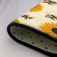 thumbnail image 5 of Area Rugs For Living Room Decor - Bees yellow sunflowers cute Soft Anti Slip Throw Washable Rugs 5x7 For Bedroom, Indoor Carpet For Bedroom Living Room 80x58In, 5 of 7