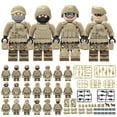 thumbnail image 4 of Juguete de Bloques de Construcción: 20 Figuras Militares de Camuflaje, Set de Mini Soldados con Elementos de Combate para Niños, 4 of 6