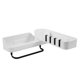 thumbnail image 1 of Estante Giratorio Oso de Fresa Para Baño Cocina Plástico Negro, 1 of 5